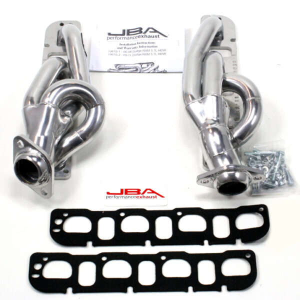 JBA 09-19 RAM 5.7L HEMI 1-5/8in Primary Silver Ctd Cat4Ward Header