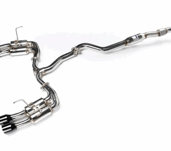 Invidia 2022+ Subaru WRX Gemini Single Layer Quad Black Tip Cat-Back Exhaust
