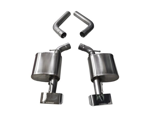 Corsa 2015-2023 Dodge Challenger 6.4L V8 2.75in Dual Rear Exit Axle-Back Sport GTX2 Polished Tips