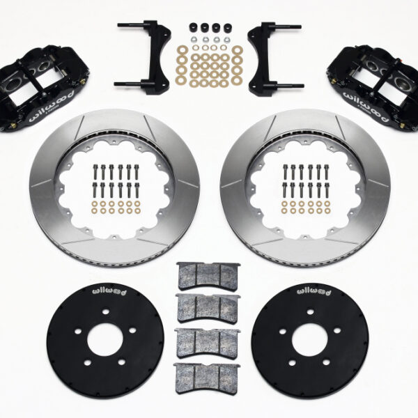 Wilwood Narrow Superlite 6R Front Hat Kit 14.00in 1994-2004 Mustang