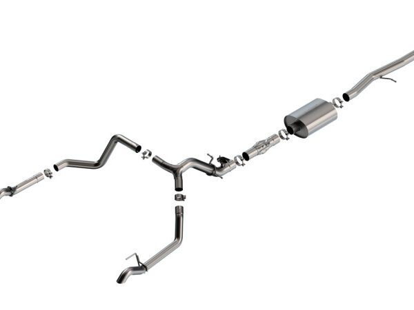 Borla 2024 Chevrolet/GMC 1500 ZR2 & AT4X 6.2L V8 4WD 4DR ATAK Catback Exhaust w/ Turndown Tips