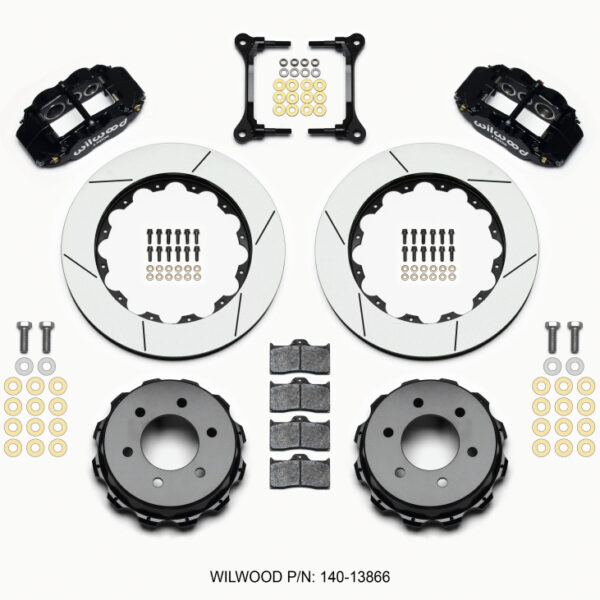 Wilwood Narrow Superlite 4R RearTruck Kit 14.25in 2012-Up Ford F150 (6 lug)