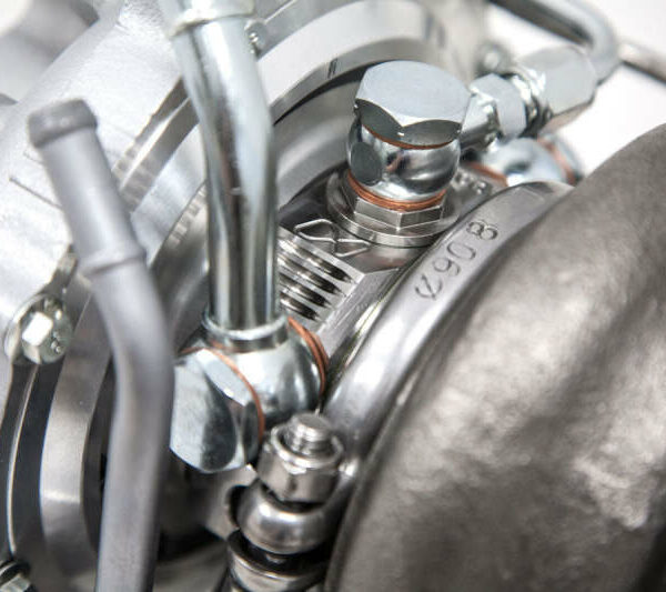 Forced Performance 2015+ Subaru WRX Blue Turbo 58mm Black Housing External WG w/Oil Line (D/S Only)