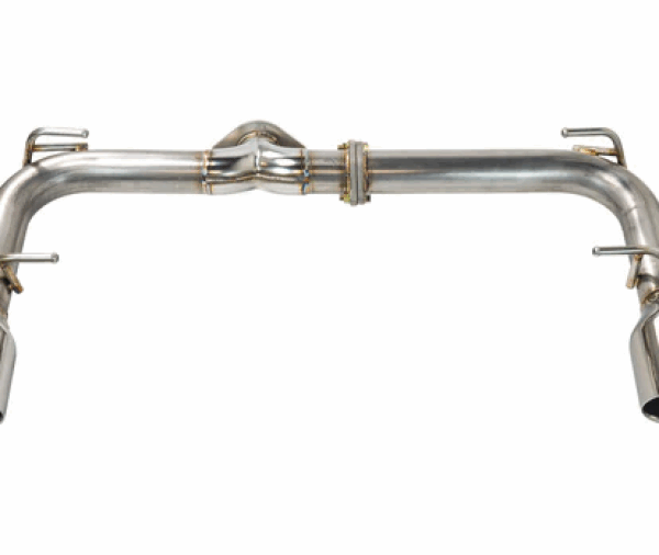 Remark 2022+ Subaru BRZ/Toyota GR86 Axle Back Exhaust w/Stainless Steel Double Wall Tip