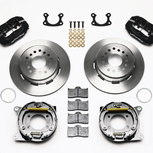 Wilwood Forged Dynalite P/S Park Brake Kit Small Ford 2.66in Offset
