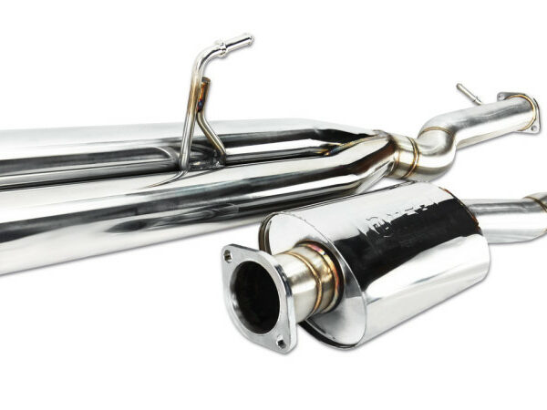 ISR Performance EP (Straight Pipes) Dual Tip Exhaust - 03-07 Infiniti G35 Coupe