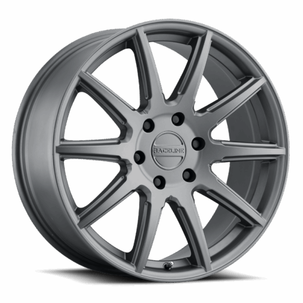 Raceline 159G Spike 22x9.5in / 6x139.7 BP / 35mm Offset / 106.1mm Bore - Gunmetal Wheel