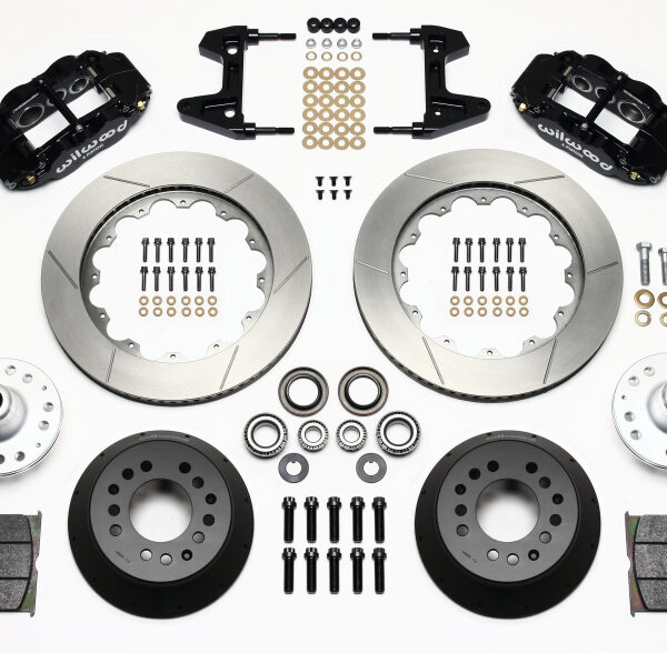 Wilwood Narrow Superlite 6R Front Hub Kit 14.00in 74-80 Pinto/Mustang II Disc Spindle only