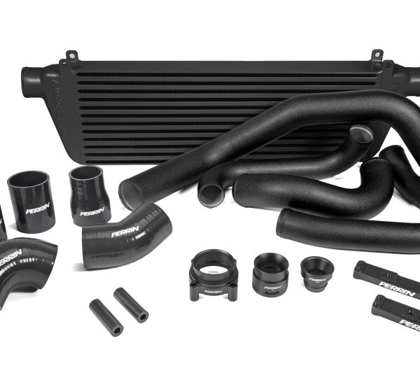 Perrin 22-23 Subaru WRX Front Mount Intercooler Kit (Black Tubes & Black Core)