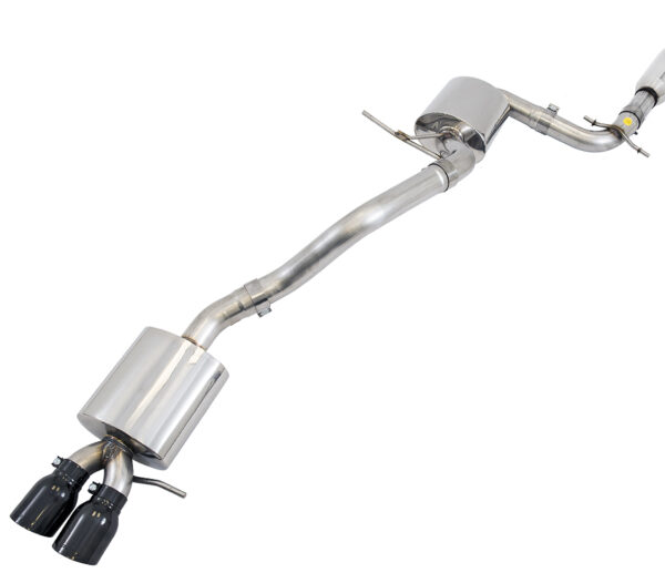 AWE Tuning Mk6 Jetta 2.5L Touring Edition Exhaust - Diamond Black Tips
