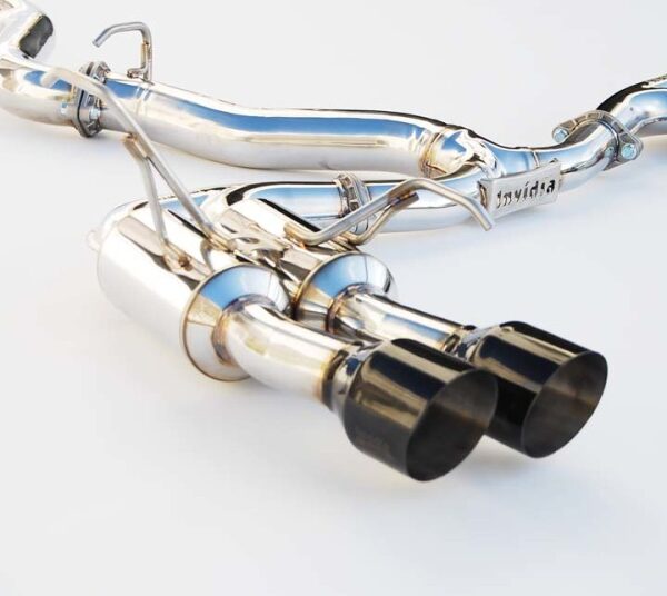 Invidia 2015+ Subaru WRX / STI Gemini/R400 Single Layer Quad Black Tip Cat-Back Exhaust