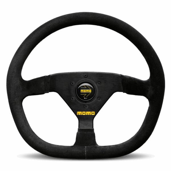 Momo MOD88 Steering Wheel 320 mm -  Black Suede/Black Spokes