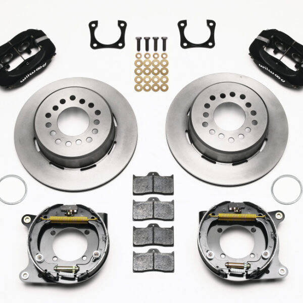 Wilwood Forged Dynalite P/S Park Brake Kit Chevy 12 Bolt-Spec 3.15in Brng