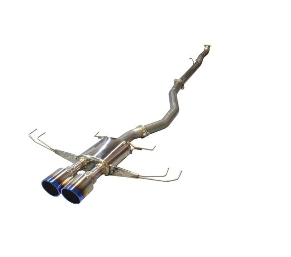 Injen 17-19 Honda Civic Type-R 3in SS Cat-Back Exhaust w/ Dual Burnt Titanium Tips