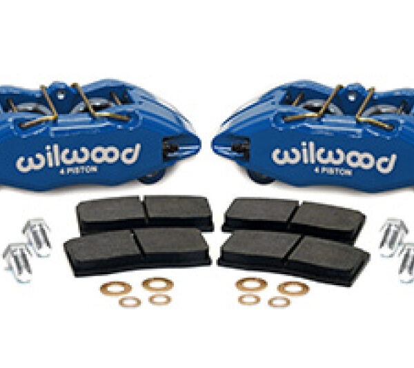 Wilwood DPHA Front Caliper & Pad Kit Blue Honda / Acura w/ 262mm OE Rotor