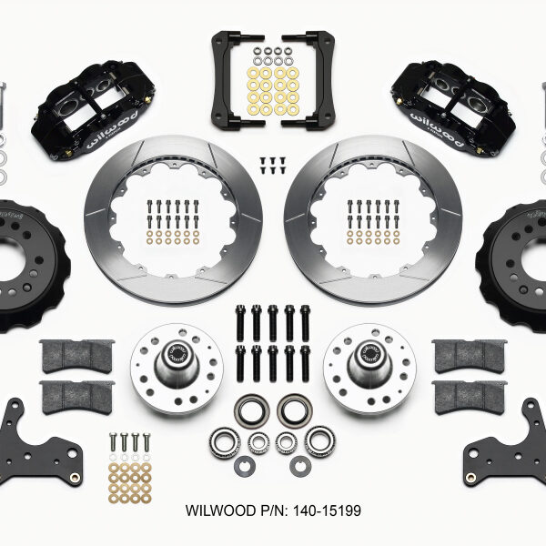 Wilwood Narrow Superlite 6R Front Hub Kit 12.88in 65-72 CDP C Body -Drum