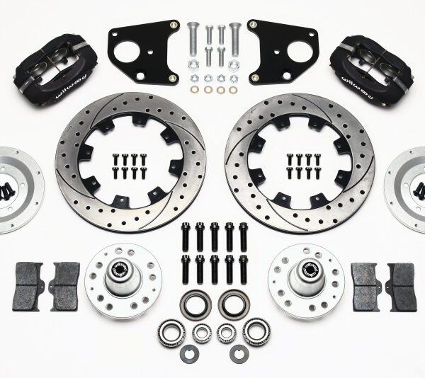 Wilwood Forged Dynalite Front Kit 12.19in Drilled 62-72 CDP B & E Body-Drum