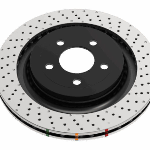 DBA 06-13 Chevrolet Corvette Base Rear 4000 Series Drilled Rotor