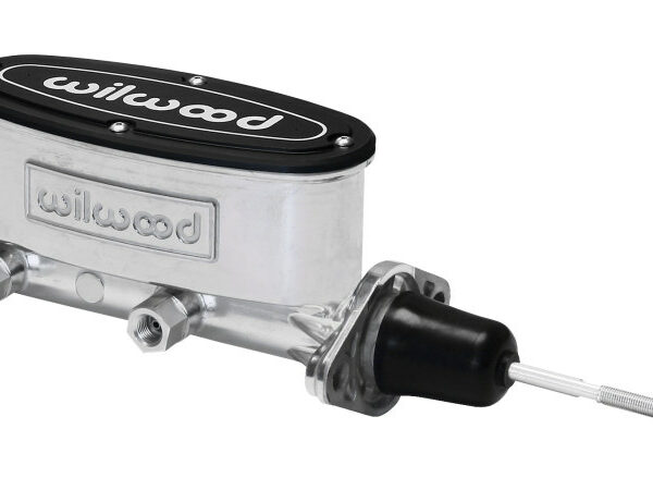 Wilwood High Volume Tandem Master Cylinder - 15/16in Bore Ball Burnished-W/Pushrod