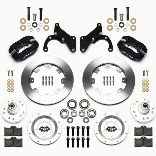 Wilwood Forged Dynalite Front Kit 12.19in 69-70 Impala Drum/Disc 69-82 Vette
