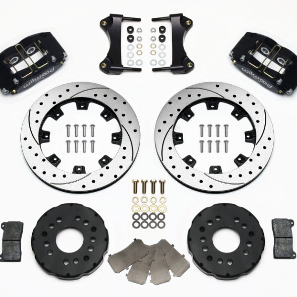 Wilwood Dynapro Radial Front Kit 12.19in Drilled 95-99 Mitsubishi Eclipse (*Line Kit Needed*)
