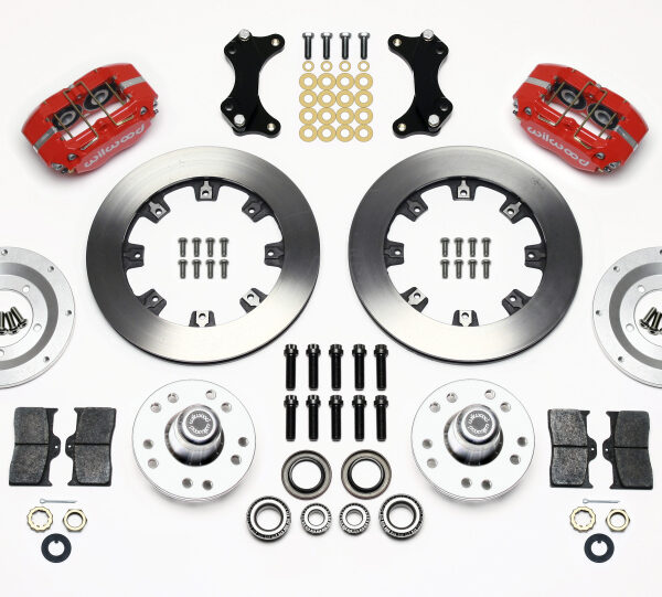 Wilwood Dynapro Dust-Boot Front Kit 12.19in Red WWE ProSpindle