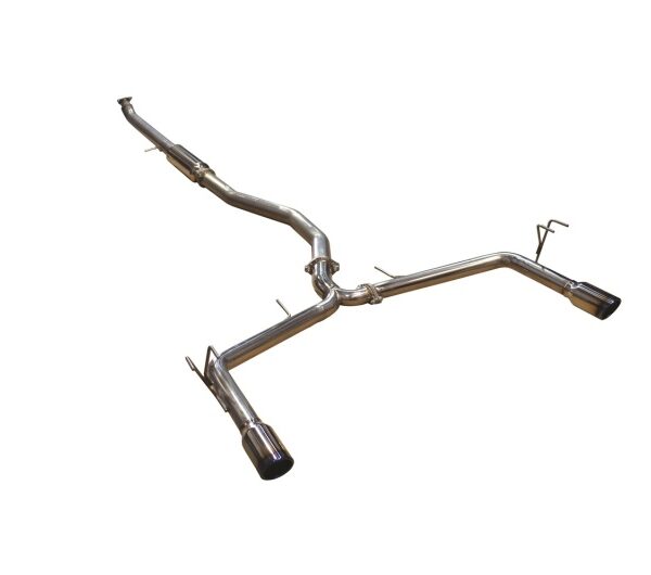 Injen 16-20 Honda Civic 1.5L Turbo 4Cyl (Sedan) 63mm SS Cat-Back Exhaust w/ Dual Burnt Titanium Tips