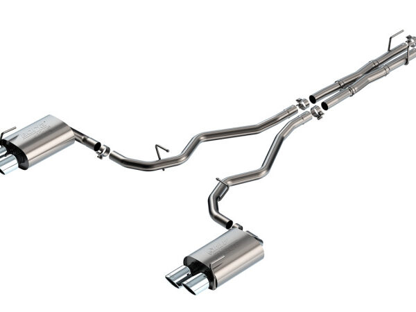 Borla 19-22 Ford Explorer 3.0L V6 AT AWD 4DR 2.25in ATAK Catback Exhaust - Chrome Tip
