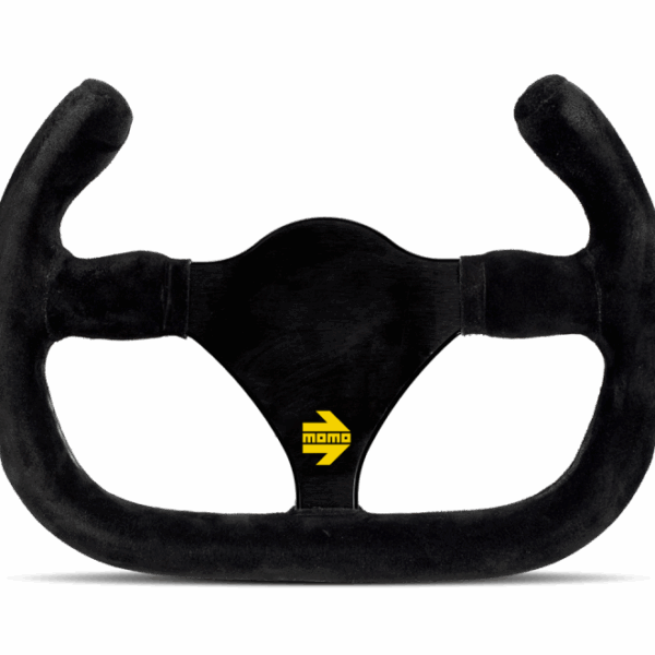 Momo MOD27/C Steering Wheel 270 mm -  Black Suede/Black Spokes