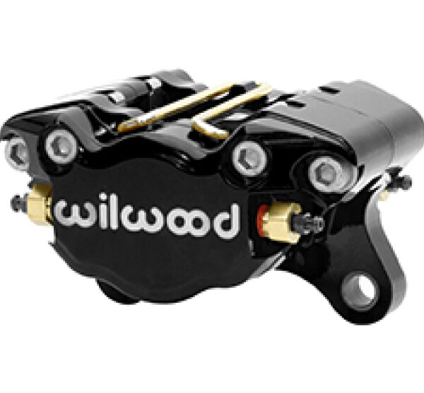 Wilwood Caliper-Dynapro Single 3.75in Mount 1.38in Pistons .38in Disc - Black