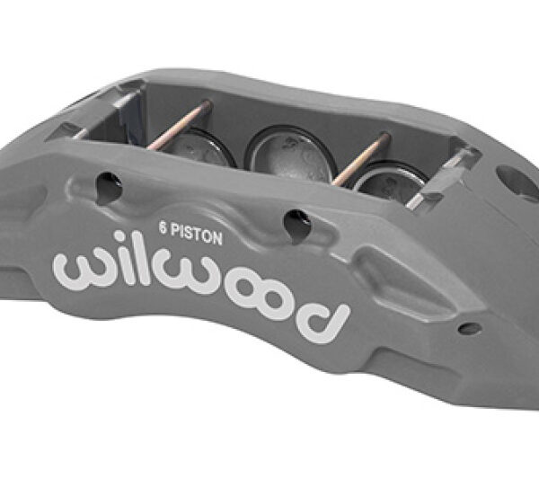 Wilwood Caliper-TX6R- R/H - Clear 1.62/1.38/1.38in Pistons 1.38in Disc