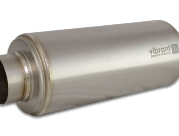 Vibrant Titanium Resonator 2.5in. Inlet / 2.5in. Outlet x 16in. Long