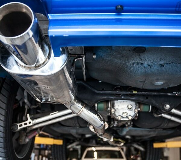 Turbo XS 04-08 Forester XT Axle Back 4in Polished Stainless Tip Muffler