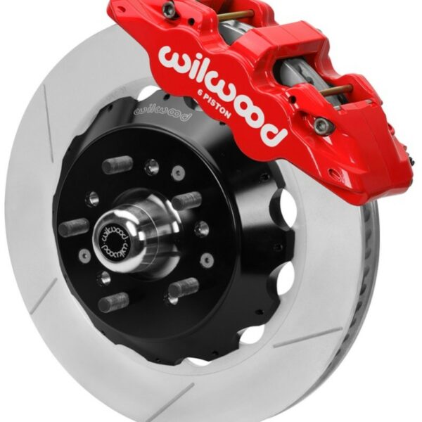 Wilwood 70-81 FBody/75-79 A&XBody AERO6 Frt BBK 14in Rtr Red Calipers Use w/ Pro Drop Spindle