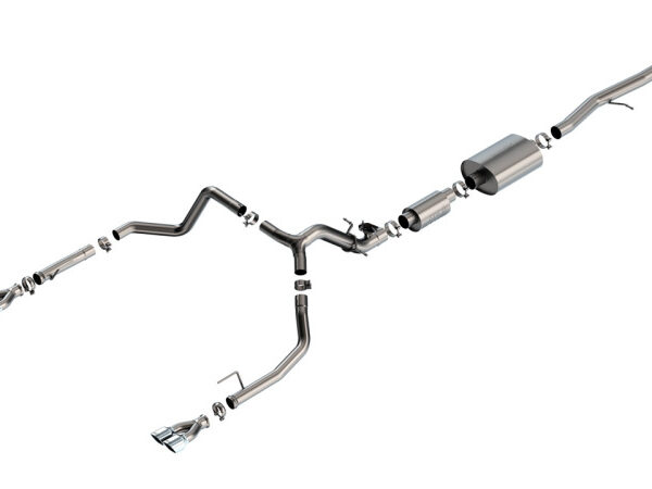 Borla 2024 Chevy Silverado 1500 6.2L V8 S-Type Catback Exhaust w/ Simulator - Chrome
