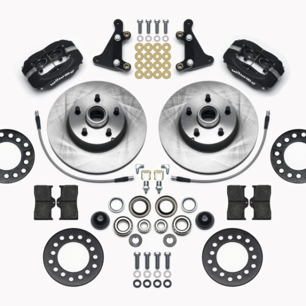 Wilwood Forged Dynalite Front Kit 11.28in 1 PC Rotor&Hub Ford 1949-1953
