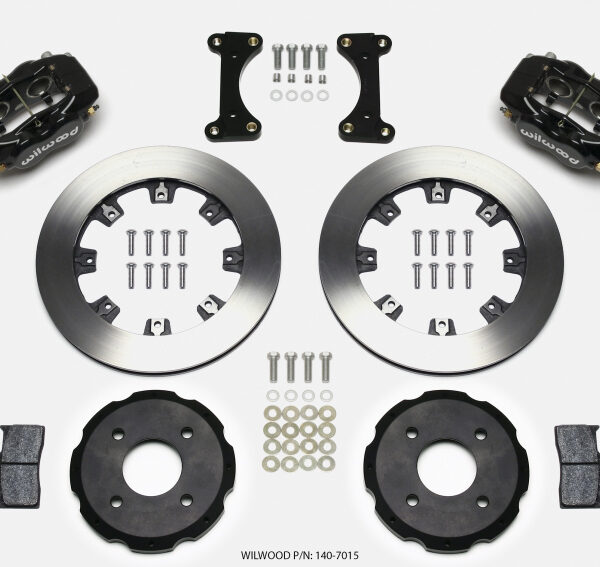 Wilwood Forged Dynalite Front Hat Kit 12.19in 2002 Mitsubishi Lancer