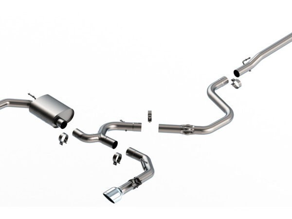 Borla 22-23 Hyundai Elantra N 2.0L 4 CYL. Turbo AT/MT ATAK Catback Exhaust Bright Chrome