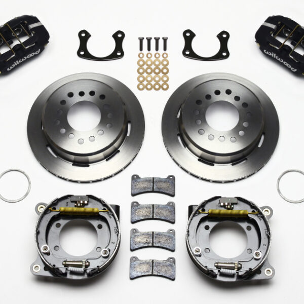 Wilwood Dynapro Low-Profile 11.00in P-Brake Kit New Big Ford 2.50in Off Front Mount