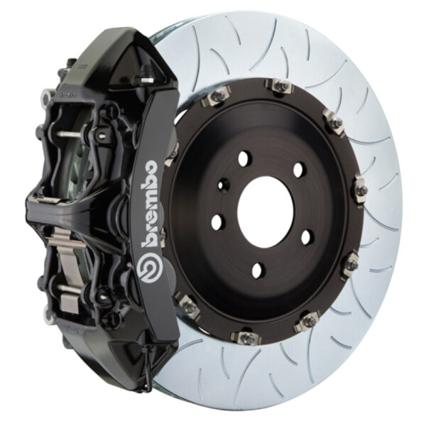 Brembo 06-10 M5/06-10 M6 Front GT BBK 6 Piston Cast 405x34 2pc Rotor Slotted Type3-Black