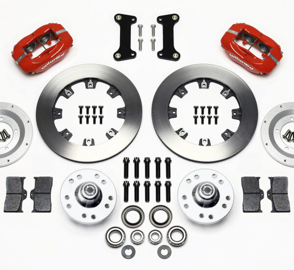 Wilwood Forged Dynalite Front Kit 12.19in Red 82-92 Camaro//Firebird