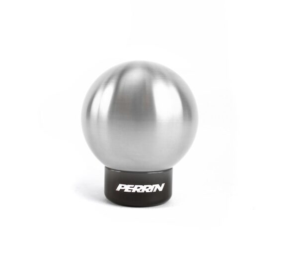 Perrin 13-20 & 2022 BRZ / 2022 Toyota GR86 Automatic Brushed Ball 2.0in SS Shift Knob