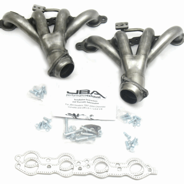 JBA 01-04 Corvette LS1/Z06 1 3/4in Header Shorty Stainless Steel
