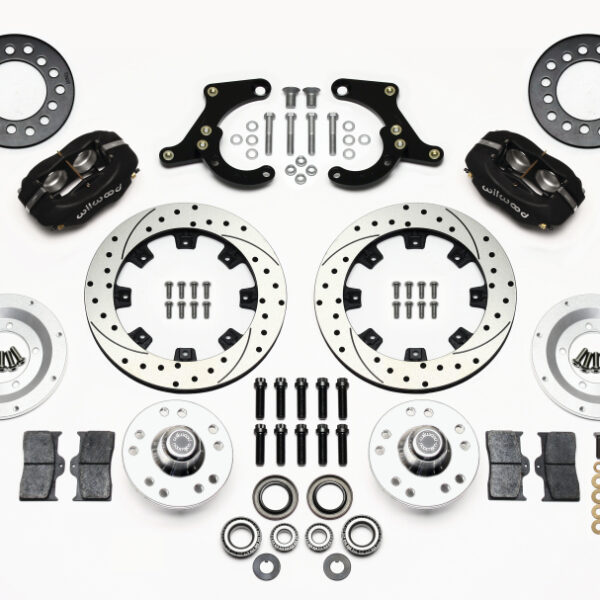 Wilwood Forged Dynalite Front Kit 11.75in Drilled 55-57 Chevy
