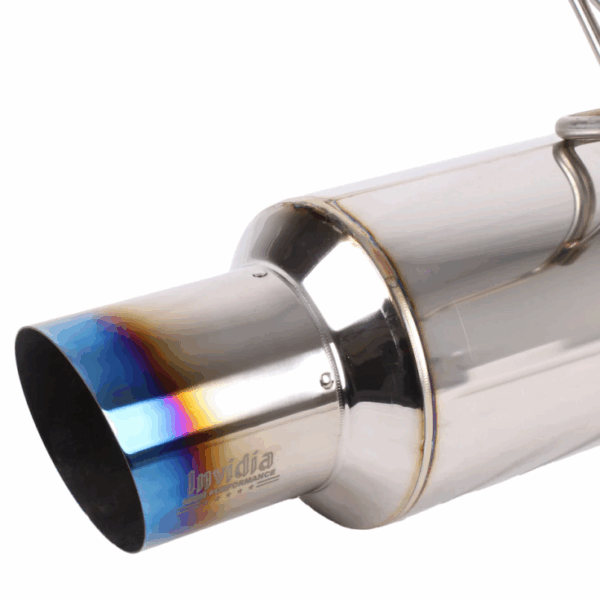 Invidia 2022+ Subaru WRX Single N1 Titanium Burnt Tip Cat-back Exhaust