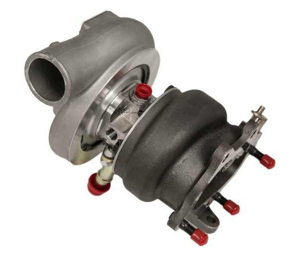 Forced Performance Subaru STI XR Red 79HTZ Turbo 84mm Black Housing Ext WG w/Oil Line (D/S Only)