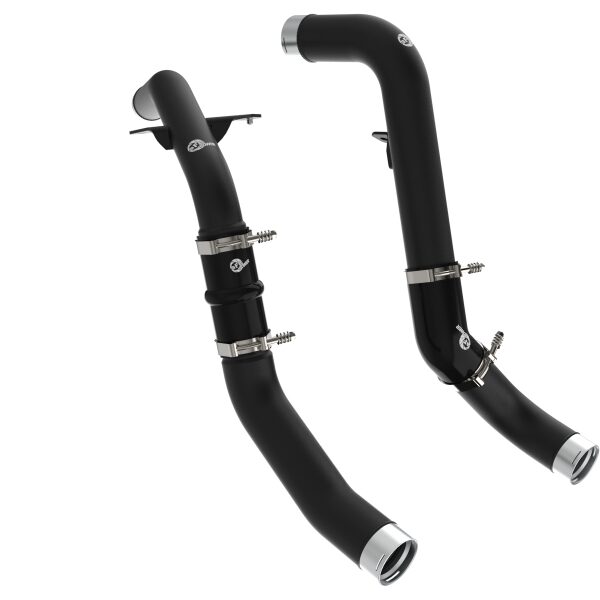 aFe RAM 1500 20-22 V6-3.0L (td) BladeRunner 2-1/2 in & 3in Aluminum Hot & Cold Charge Pipe Kit Black