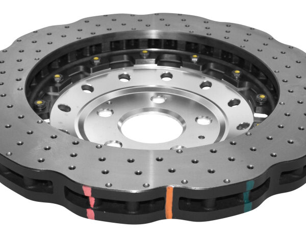 DBA 2015+ Audi RS-3 5000 Series Drilled Front Brake Rotor