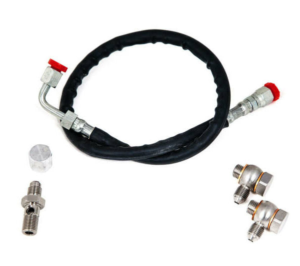 Forced Performance Subaru STi/WRX Black Turbocharger 84mm CH8CM Turbine Hsg External WG w/Oil Line