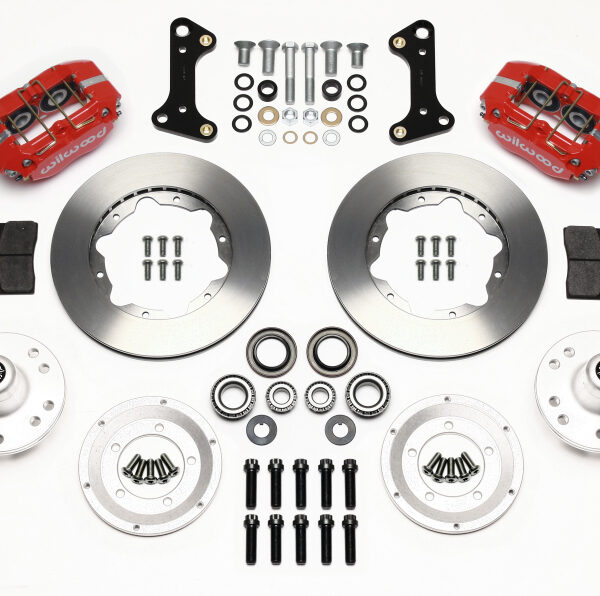 Wilwood Dynapro Dust-Boot Front Kit 11.00in Red 67-69 Camaro 64-72 Nova Chevelle